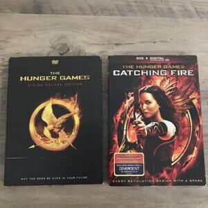 The Hunger Games & Catching Fire DVDs